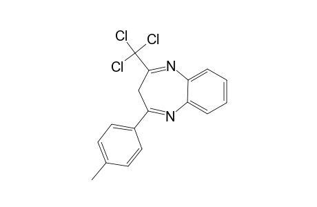 2-TRICHLOROMETHYL-4-(PARA-TOLYL)-3H-1,5-BENZODIAZEPINE