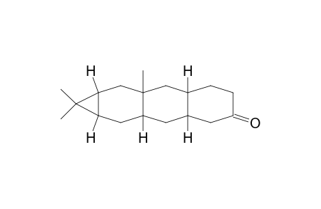 5H-CACLOPROP[B]ANTHRACEN-5-ONE, TETRADECAHYDRO-1,1,8A-TRIMETHYL-