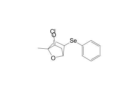 6-(endo)-Chloro-1-methyl-5-(exo)-(phenylselenyl)-7-oxabicyclo[2.2.1]heptan-2-one
