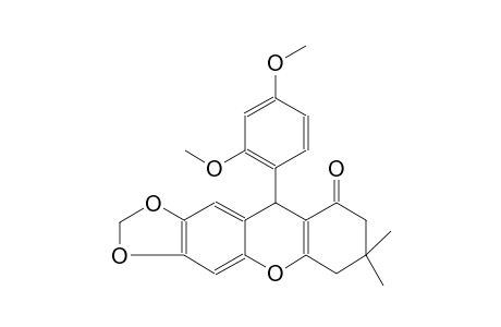 10-(2,4-dimethoxyphenyl)-7,7-dimethyl-6,7,8,10-tetrahydro-9H-[1,3]dioxolo[4,5-b]xanthen-9-one