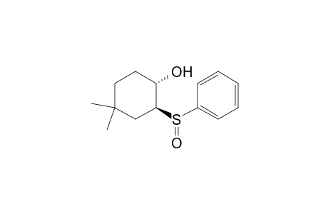 [1S*,2S*,(S)R*]-4,4-dimethyl-2-(phenylsulfinyl)cyclohexanol
