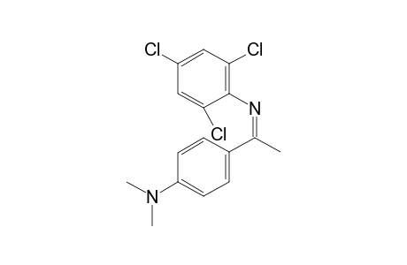 (Z)-N,N-dimethyl-4-(1-((2,4,6-trichlorophenyl)imino)ethyl)aniline