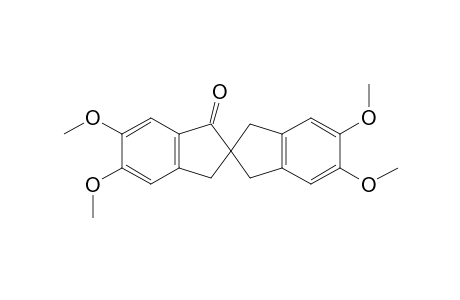 5,5',6,6'-Tetramethoxy-2,2'-spirobi(2,3-dihydro-1H-inden)-1-one