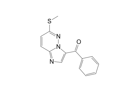 3(?)-benzoyl-6-methylthioimidazo[1,2-b]pyridazine
