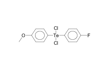 4-METHOXYPHENYL(4'-FLUOROPHENYL)TELLURIDEDICHLORIDE