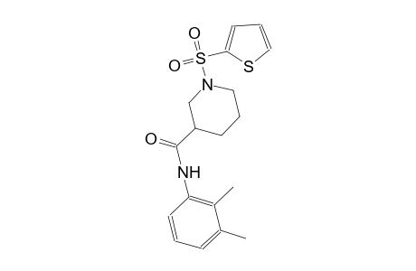 N-(2,3-dimethylphenyl)-1-(2-thienylsulfonyl)-3-piperidinecarboxamide