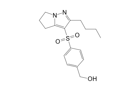 2-n-Butyl-2-[(p-hydroxymethyl)benzenesulfonyl]-5,6-dihydro-4H-pyrrolo[1,2-b]pyrazole