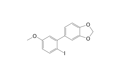 2-Iodo-3',4'-methylenedioxy-5-methoxybiphenyl