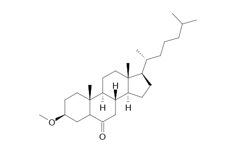 3-Methoxycholestan-6-one