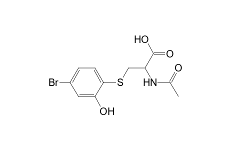 DL-Cysteine, N-acetyl-S-(4-bromo-2-hydroxyphenyl)-