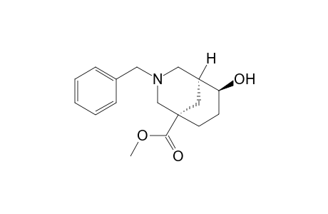 Methyl (1S*,5S*,6S*)-3-benzyl-6-hydroxy-3-azabicyclo[3.3.1]nonane-1-carboxylate