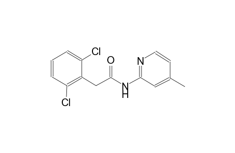 2-(2,6-dichlorophenyl)-N-(4-methyl-2-pyridinyl)acetamide