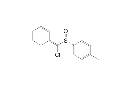 1-[(R)-[(E)-chloranyl(cyclohex-2-en-1-ylidene)methyl]sulfinyl]-4-methyl-benzene