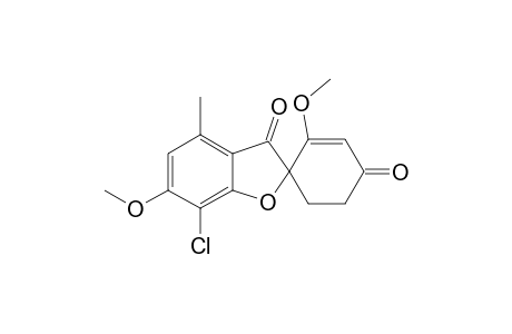 Spiro[benzofuran-2(3H),1'-[2]cyclohexene]-3,4'-dione, 7-chloro-2',6-dimethoxy-4-methyl-