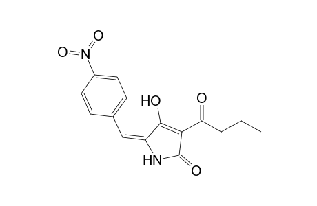 5-(4'-Nitrobenzylidene)-3-butanoyl - tetramic acid