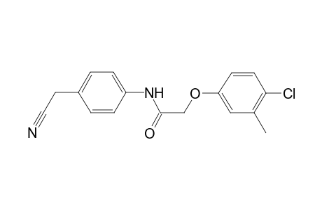 2-(4-Chloro-3-methylphenoxy)-N-[4-(cyanomethyl)phenyl]acetamide