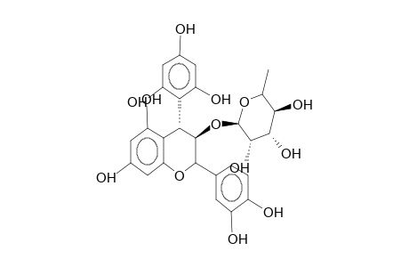 3-O-RHAMNOSYL-(+)-CATECHIN-(4alpha->2)-PHLOROGLUCINOL
