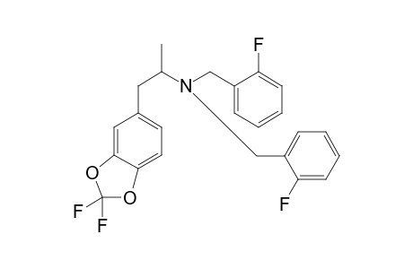 N,N-Bis-(2-Fluorobenzyl)-3,4-difluoromethylenedioxyamphetamine