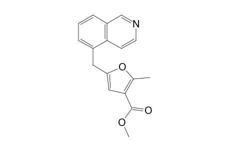 Methyl 5-(Isoquinolin-5-ylmethyl)-2-methylfuran-3-carboxylate