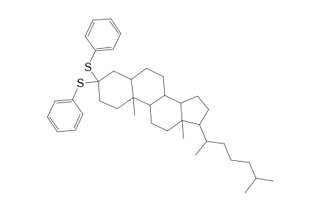 3,3-Bis(phenylsulfanyl)cholestane