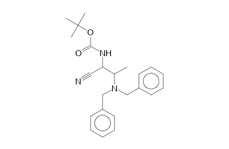 2-Azapentanoic acid, 4-(dibenzylamino)-3-cyano-, t-butyl ester