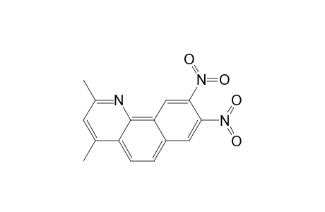 2,4-Dimethyl-8,9-dinitro-benzo[h]quinoline