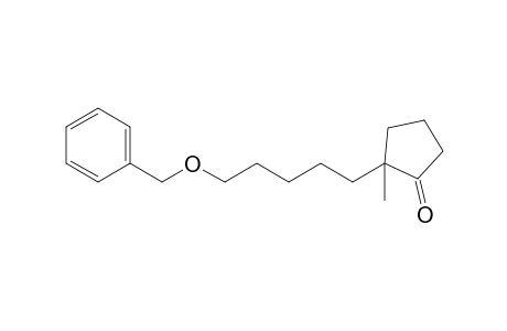 2(5-Benzyloxypentyl)-2-methylcyclopentanone