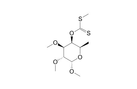 METHYL-6-DEOXY-2,3-DI-O-METHYL-4-O-(METHYLTHIO)-THIOCARBONYL-ALPHA-D-GALACTOSIDE