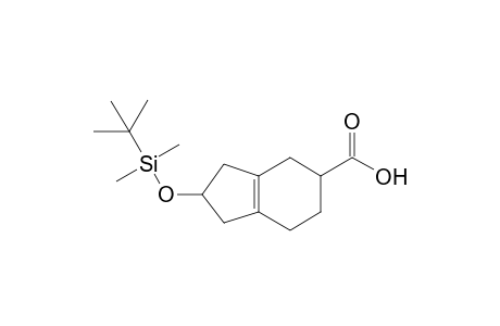8-tert-Butyldimethylsilyloxybicyclo[4.3.0]non-1(6)-ene-3-carboxylic acid