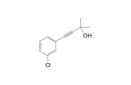 2-Methyl-4-(3-chlorophenyl)-3-butyn-2-ol