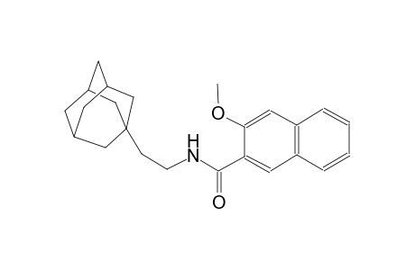 2-naphthalenecarboxamide, 3-methoxy-N-(2-tricyclo[3.3.1.1~3,7~]dec-1-ylethyl)-