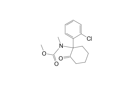 2-(o-Chlorophenyl)-2-[(methoxycarbonyl)methylamino]cyclohexanone