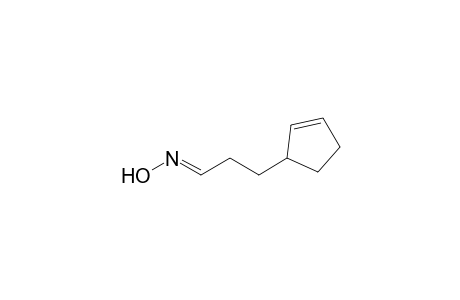 3-(Cyclopent-2-enyl)propionaldoxime