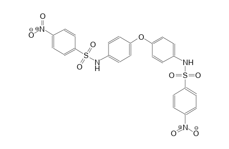 4-nitro-N-[4-(4-{[(4-nitrophenyl)sulfonyl]amino}phenoxy)phenyl]benzenesulfonamide