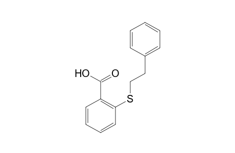 Benzoic acid, 2-[(2-phenylethyl)thio]-