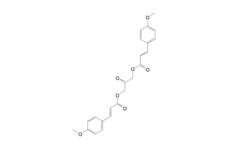 1,3-Bis-[(E)-3-(4-methoxyphenyl)-2-propenoyloxy]-2-oxopropane