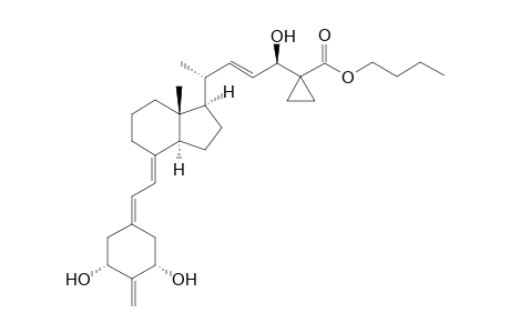 (22E)-(24R)-25-Carbobutoxy-2-methylene-26,27-cyclo-22-dehydro-1a,24-dihydroxy-19-norvitamin D3