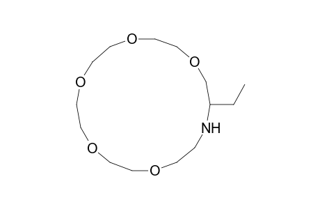 1,4,7,10,13-Pentaoxa-16-azacyclooctadecane, 15-ethyl-