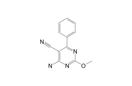 4-AMINO-2-METHOXY-6-PHENYL-5-PYRIMIDINECARBONITRILE