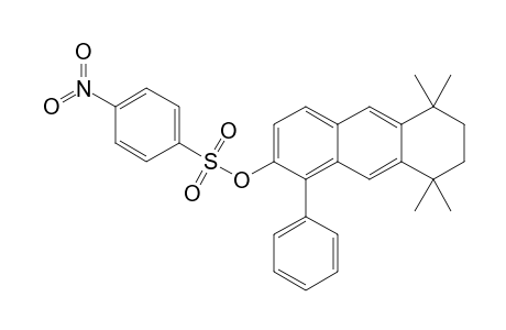 5,6,7,8-Tetrahydro-5,5,8,8-tetramethyl-1-phenyl-2-anthracenyl 4'-nitrobenzenesulfonate