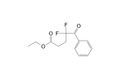 4,4-Difluoro-5-keto-5-phenyl-valeric acid ethyl ester
