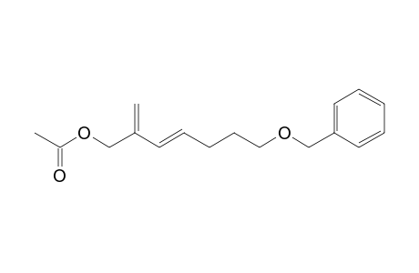 7-Benzyloxy-2-methylenehept-3-enyl acetate