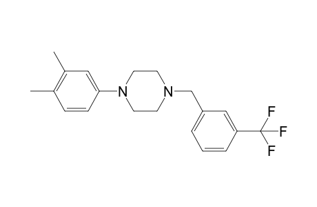 1-(3,4-Dimethylphenyl)-(3-trifluoromethylbenzyl)piperazine