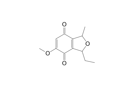 1-Ethyl-6-methoxy-3-methylbenzo[c]furan-4,7-dione