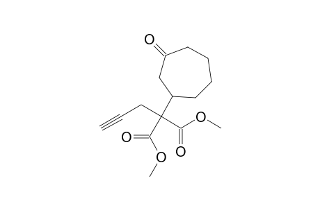 2-(3-Oxocycloheptyl)-2-prop-2-ynylmalonic acid dimethyl ester