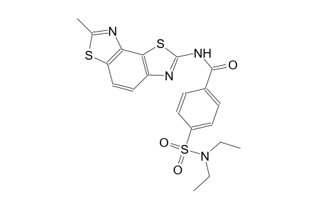 4-(N,N-diethylsulfamoyl)-N-(7-methylbenzo[1,2-d:3,4-d']bis(thiazole)-2-yl)benzamide