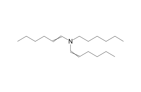 N-(hex-1-enyl)-N-hexylhex-1-en-1-amine