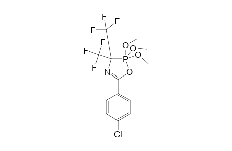 5-(PARA-CHLORPHENYL)-3,3-BIS-(TRIFLUOROMETHYL)-2,2,2-TRIMETHOXY-DELTA-4-1,4,2-LAMBDA-5-OXAZAPHOSPHOLINE