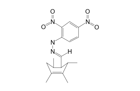 (cis-2,3,4,Trans-6-tetramethyl-3-cyclohexenyl)formaldehyde 2,4-dinitrophenylhydrazone