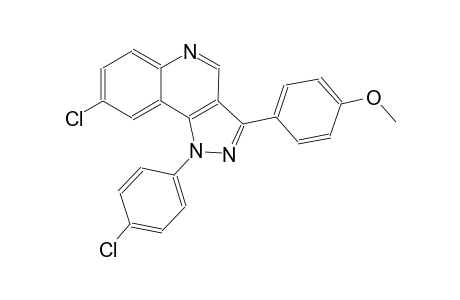 4-[8-chloro-1-(4-chlorophenyl)-1H-pyrazolo[4,3-c]quinolin-3-yl]phenylmethyl ether